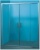 Шторка для ванной Coliseum F-003-140 140*150 тонированное стекло фотография