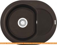 Кухонная мойка Elleci Easy Round 600 Espresso 78 картинка