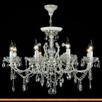 Подвесная люстра Maytoni Diamant Crystal Sevilla DIA004-08-WG картинка