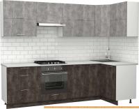 Кухня S-Company Клео крафт 1.2x2.7 правая (ателье темное/ателье светлое) картинка