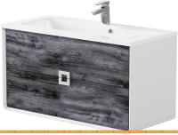 Тумба под умывальник Аква Родос Аурика консольная 100 картинка