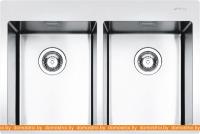 Кухонная мойка Smeg LFT3434RS картинка