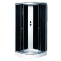 Душевая кабина Coliseum TM-90 90x90 тонированные/черная картинка