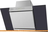 Вытяжка MAUNFELD Gloria 90 (нержавеющая сталь/черное стекло) картинка