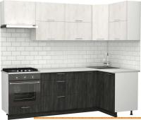 Кухня S-Company Клео крафт 1.2x2.4 правая (север дер. темное/север дер. светлое) картинка