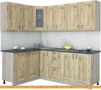 Кухня Интерлиния Мила Хольц 14x21 (дуб золотой) картинка