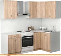 Кухня S-Company Клео лайт 1.2x1.6 правая (дуб сонома/дуб сонома) картинка