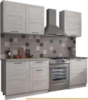 Кухня ЭлиГард Виктория рамка 1.5 (сосна каньон/сосна каньон/кашемир) картинка