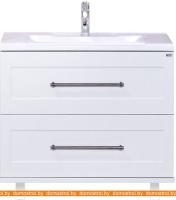 Тумба под умывальник Misty Марта 100 (напольная, белый) картинка