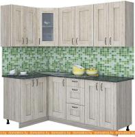 Кухня Интерлиния Мила Хольц 12x20 (дуб сонома) картинка