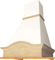 Вытяжка Elikor Вилла Фрукты 60П-650-П3Л (бежевый/дуб неокрашенный) картинка