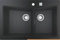 Кухонная мойка Grohe K700 90-C 83.8/55.9 2.0 31657AP0 (черный гранит) картинка