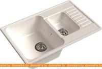 Кухонная мойка GranFest QUARZ Z-21K (белый) картинка