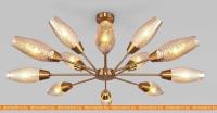 Подвесная люстра Евросвет 60140/12 (золото) картинка