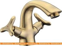 Смеситель Kaiser Trio (бронза) 57011-1 Br картинка