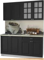 Кухня Интерлиния Мила Деко 1.6 А (пепел/опал светлый) картинка