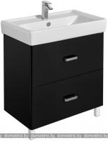 Тумба Акватон Америна 80 Н под умывальник Тигода 80 (черный) картинка