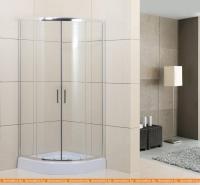 Душевой уголок BelBagno UNO-195-R-2-100-C-Cr (прозрачное стекло) картинка