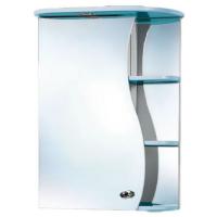 Зеркальный шкаф Акваль Милана 50 [AM.04.50.03.L] голубой картинка