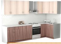 Кухня S-Company Клео лайт 1.2x2.5 правая (ясень шимо темный/ясень шимо светлый) картинка