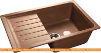 Кухонная мойка GranFest GF-P760L (терракот) картинка
