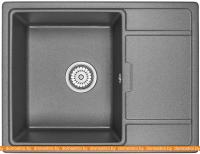 Кухонная мойка Granula 6503 (черный) картинка