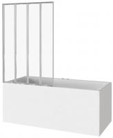 Шторка на ванну GoodDoor SCREEN GR4-100-C-CH 100x140 картинка