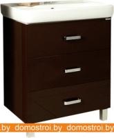 Тумба Акватон Америна 80 М коричневая (1.A169.1.01A.M43.0) картинка