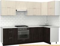 Кухня S-Company Клео крафт 1.2x2.7 правая (угольный камень/шелковый камень) картинка