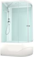 Душевая кабина Domani-Spa Delight 128 high 120x80 L (сатин матированное стекло / белые стенки) картинка