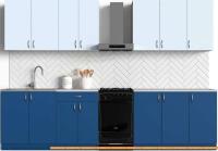 Кухня S-Company Клео колор 2.6 (темный синий/лазурный) картинка