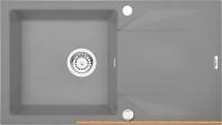 Кухонная мойка Deante Evora ZQJ S113 (серый металлик) картинка