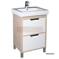 Тумба Aquanet Гретта 50 Светлый дуб картинка