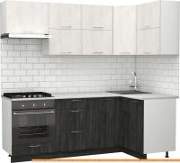 Кухня S-Company Клео крафт 1.2x2.2 правая (север дер. темное/север дер. светлое) картинка