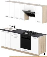 Кухня Славянская столица 33-2 (дуб сонома/белый) картинка