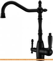 Смеситель ZorG ZR 312 YF-33 (черный) картинка