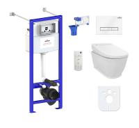 Комплект для подвесного унитаза 6 в 1 Smart F-Control Multi 3940014R  картинка