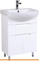 Тумба Аква Родос Квадро 60 АР0001770 под умывальник Runa 60 (белый) картинка