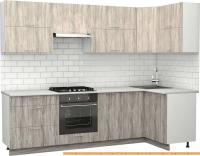 Кухня S-Company Клео крафт 1.2x2.7 правая (артвуд темный/артвуд светлый) картинка