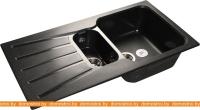 Кухонная мойка GranFest GF-S940KL (черный) картинка