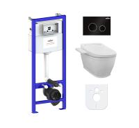 Комплект для подвесного унитаза 5 в 1 Smart F-Control 3930011R  картинка