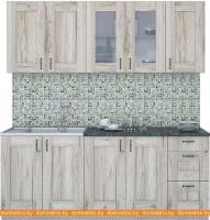 Кухня Интерлиния Мила Хольц 20 (дуб серый) картинка