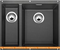 Кухонная мойка Blanco Subline 340/160-U (антрацит, правая) 520402 картинка