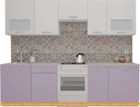 Кухня ВерсоМебель ЭкоЛайт-6 2.8 (белый/вереск) картинка