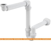 Сифон с переливом Alcaplast A434 картинка