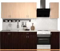 Кухня S-Company Клео лайт 2.0 (венге/дуб молочный) картинка