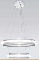 Подвесная люстра Евросвет 90241/1 (белый/серебристый) картинка