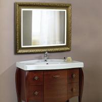 Зеркало c LED подсветкой Континент Vintage LED 92x71 картинка