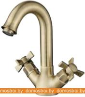 Смеситель Kaiser Cross (бронза) 41011-1 картинка
