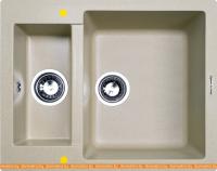 Кухонная мойка Zigmund & Shtain Rechteck 600.2 (речной песок) картинка